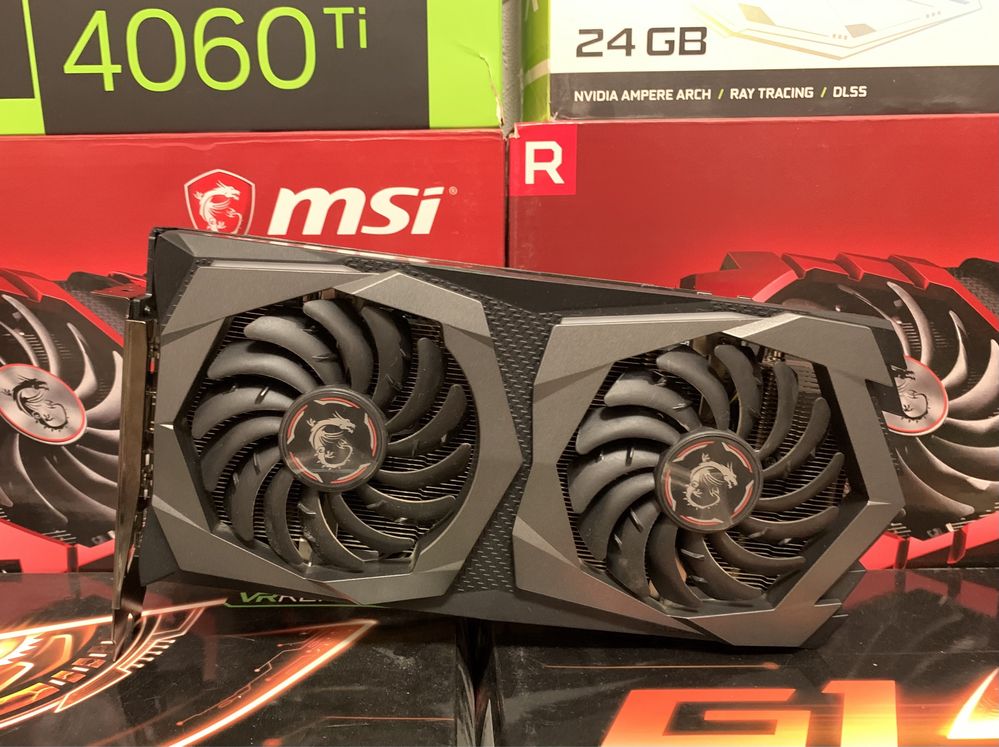 Відеокарта GTX MSI 1660 Super Gaming X холодна і тиха!