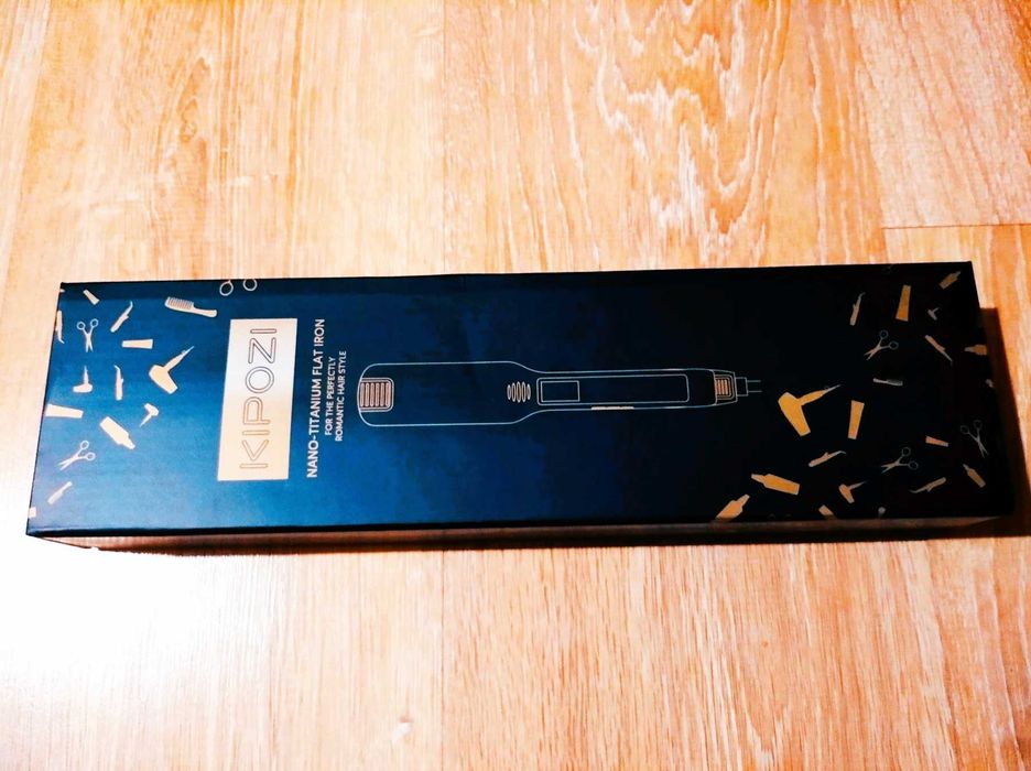 KIPOZI IRON Profesjonalna Prostownica Płytka Do Włosów Tytan ТАК