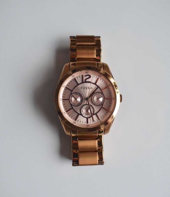 Fossil - zegarek złoty model BQ1458