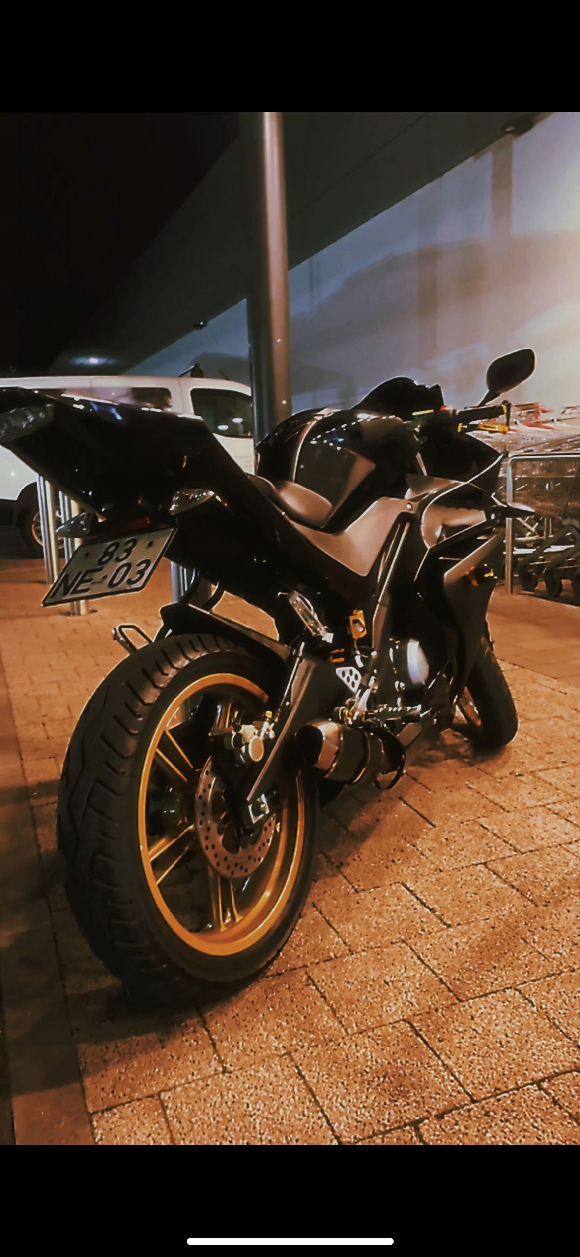 yamaha  Yzf 125 Black