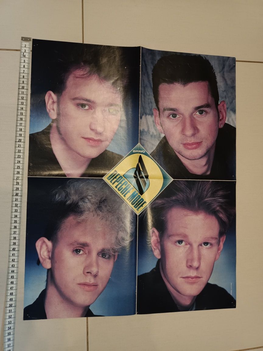 DEPECHE MODE zestaw (C) 4 plakatów kolekcjonerskich.