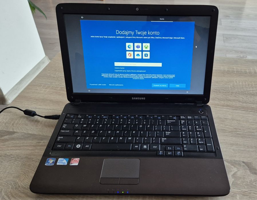 Samsung R540 Intel core i3, dysk SSD