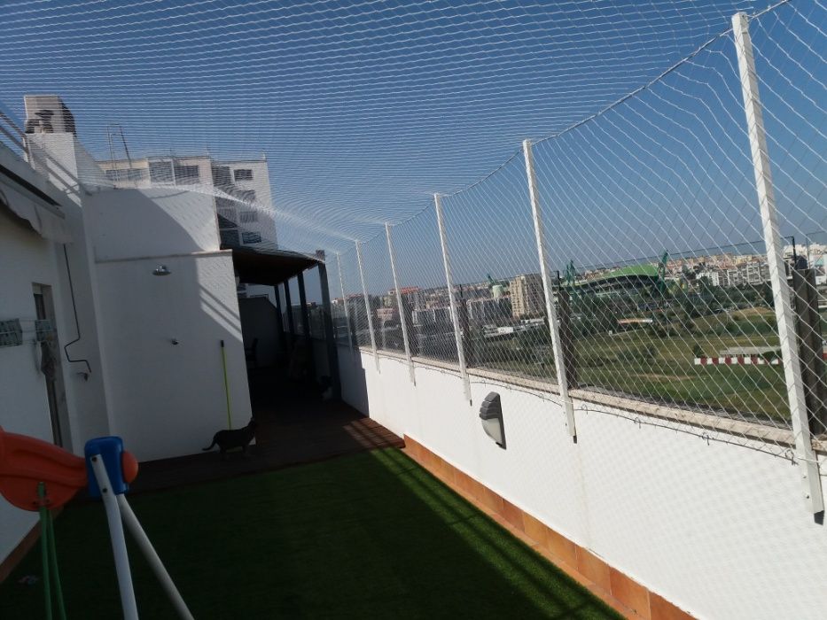 Redes de Proteção Anti-Queda em Varandas, Janelas, Terraços e Escadas