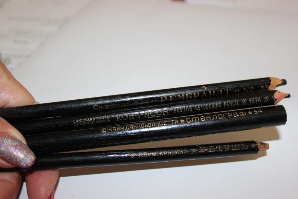 Карандаши цанговый Кимек и фотохудожника СССР 1960-х годов,