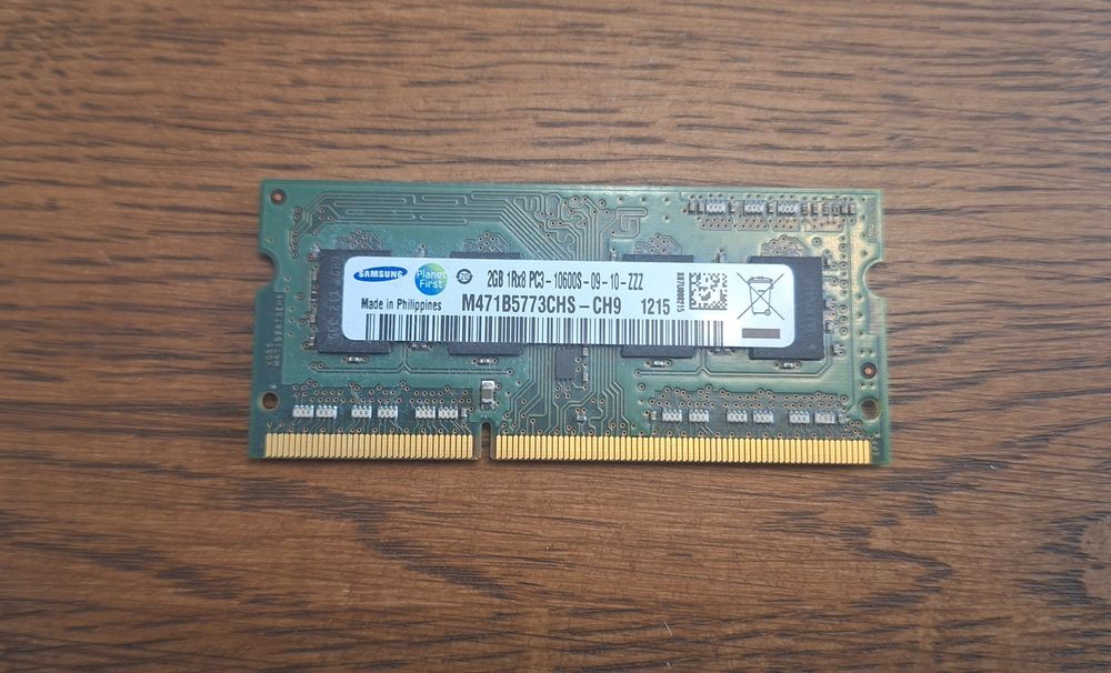 Pamięć RAM do laptopa M471B5773CHS-CH9 4GB 1RX8 PC3-10600S-09-10-ZZZ