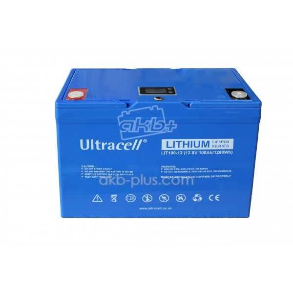 Аккумулятор Ultracell LiFePO4 12.8V 100Ah/1.28kW до 5000 циклов