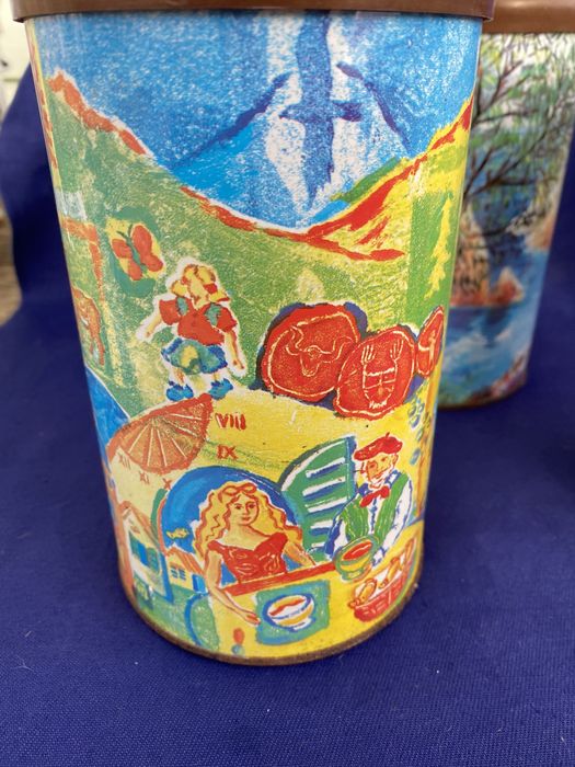 Coleção de 6 latas 1995/97