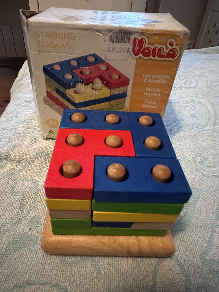 Układanka drewniana Voila jak Tetris