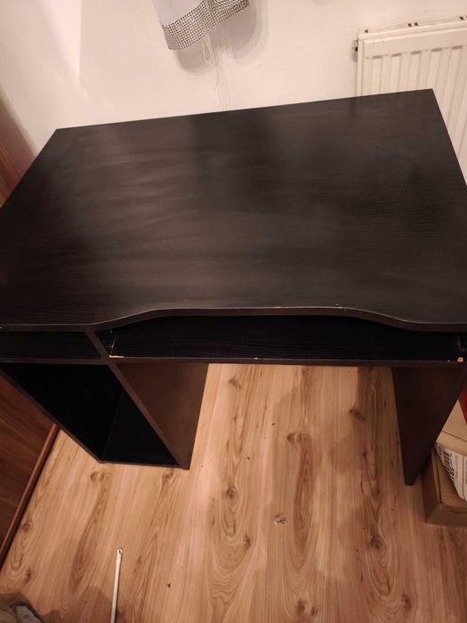 Czarne biurko - odbiór osobisty