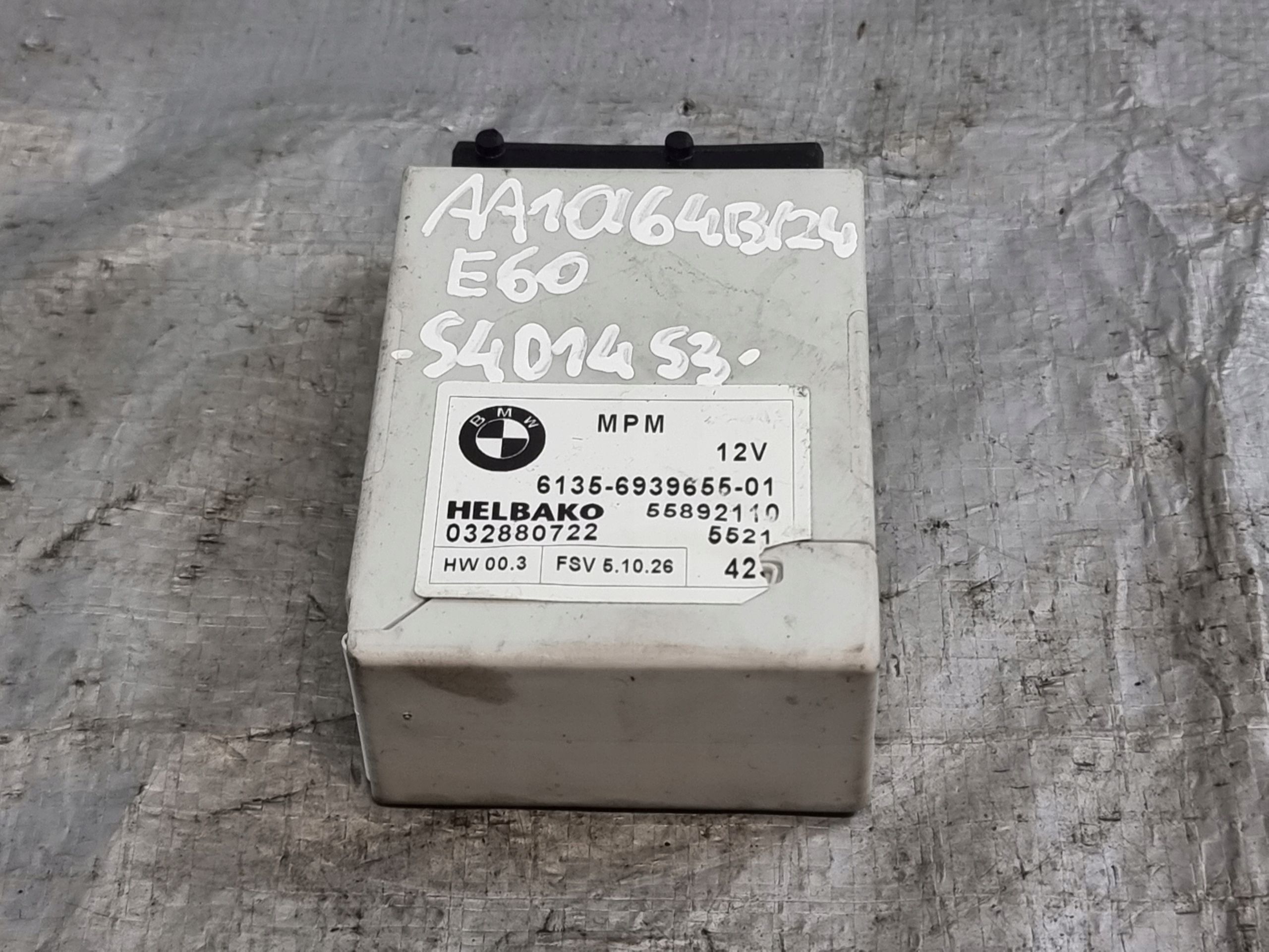 Moduł Sterownik Pompy Paliwa OE BMW Serii 5 E60 530d 03r