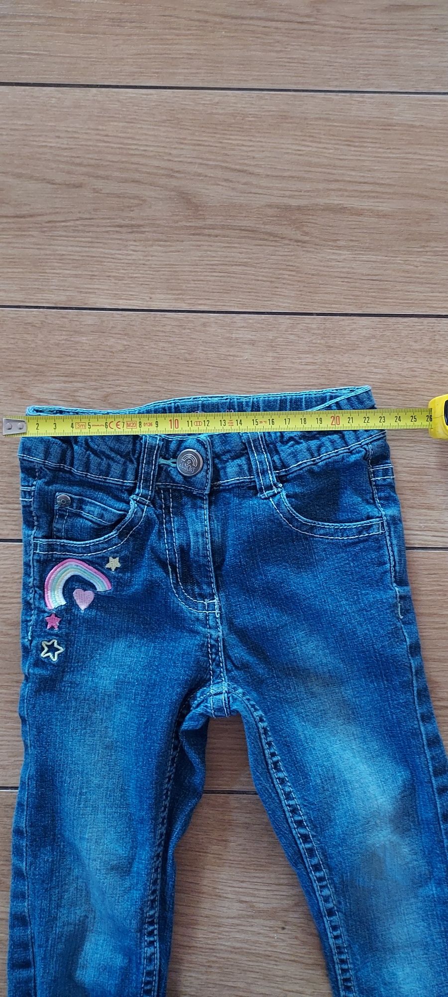 Spodnie jeansowe Lupilu r. 92 dziewczęce