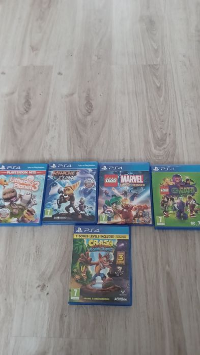 Sprzedam 5 gier na ps4!!