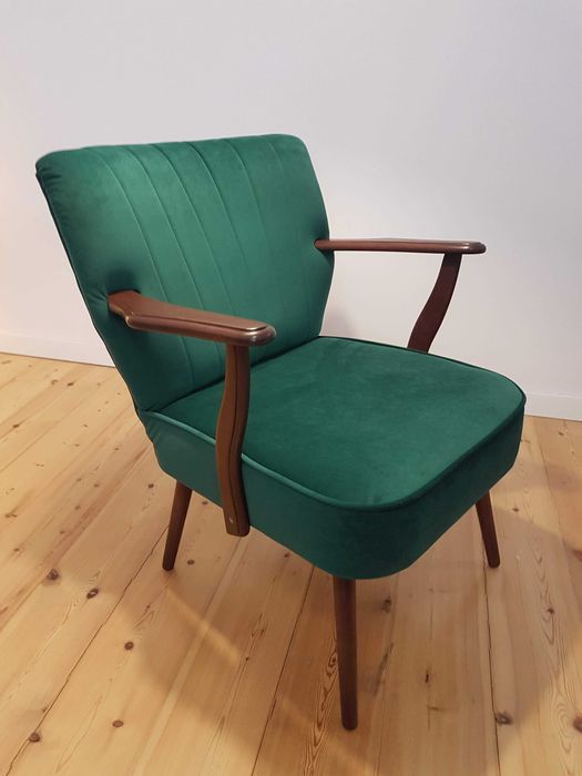 Modny Fotel Klubowy PRL USZAK - vintage lata 60 -70