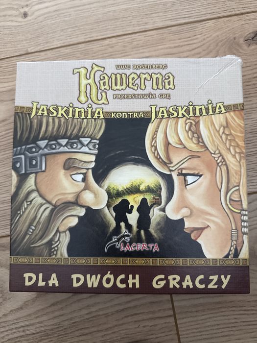 Gra Kawerna: Jaskinia kontra Jaskinia – kompletna, stan bardzo dobry
