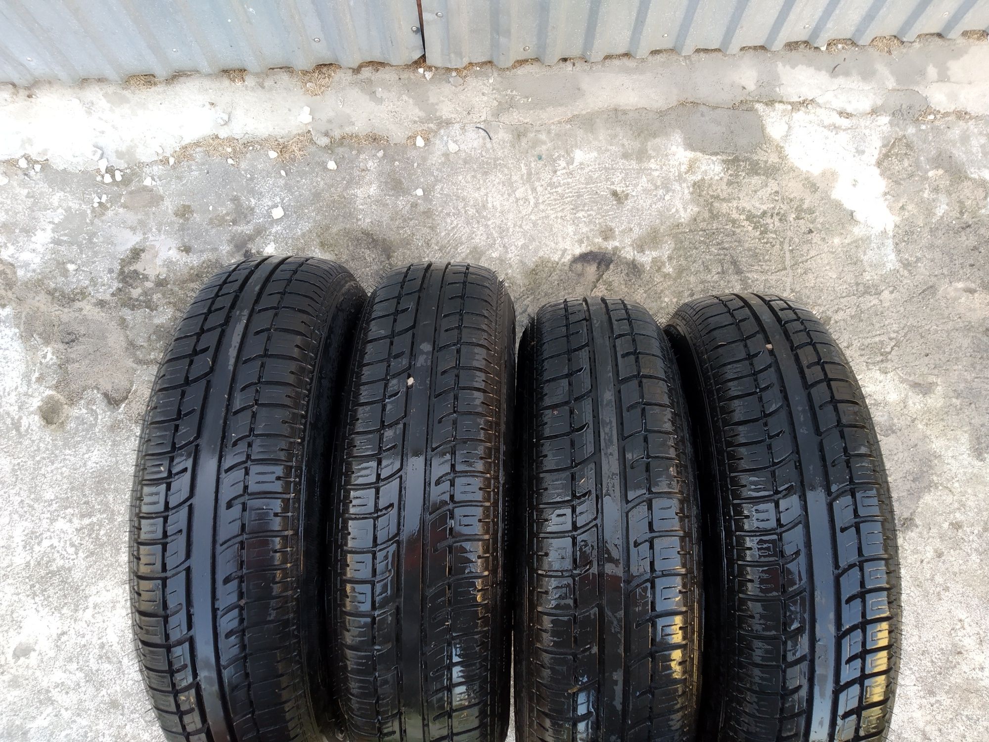 Opony letnie z felgami stalowymi 4x Dębica 155/80R13 83T Passio 2XL 20