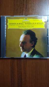 Maurizio Pollini Liszt Piano sonata in B фірмовий CD диск