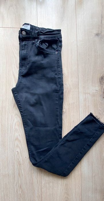 Jeansy damskie wysoki stan