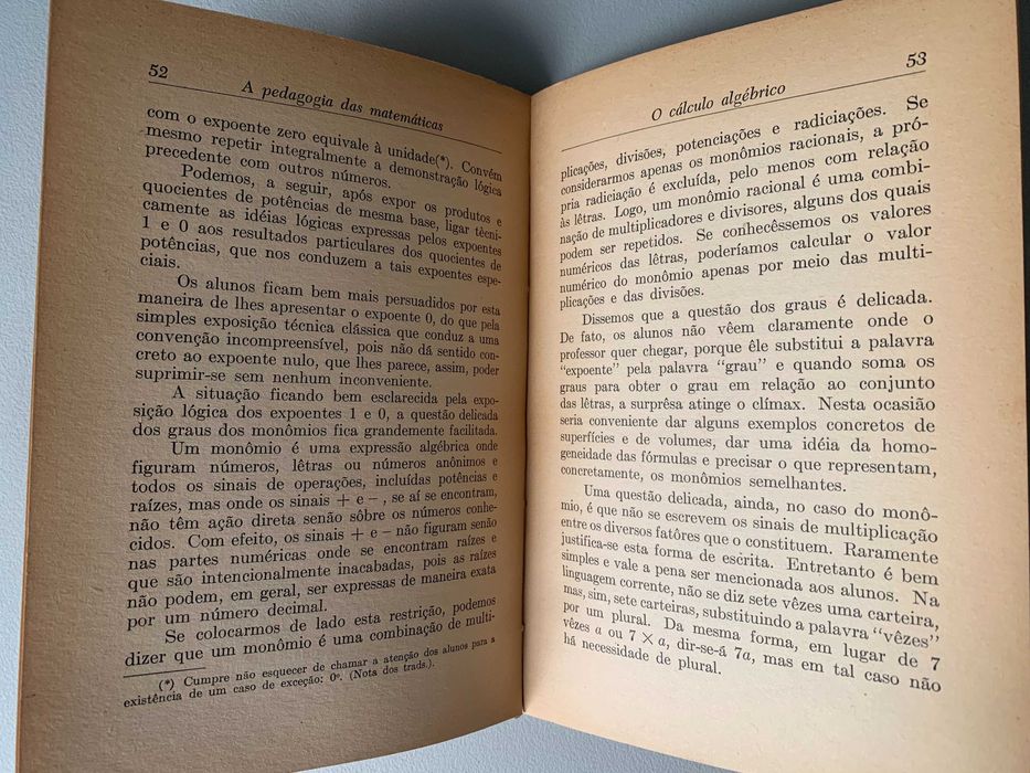 A Pedagogia das Matemáticas, de André Fouché
