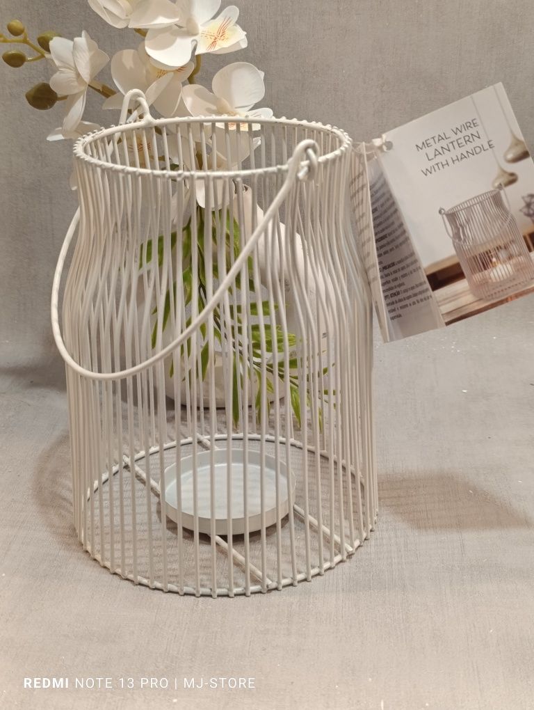 Lampion na świecę w stylu Boho