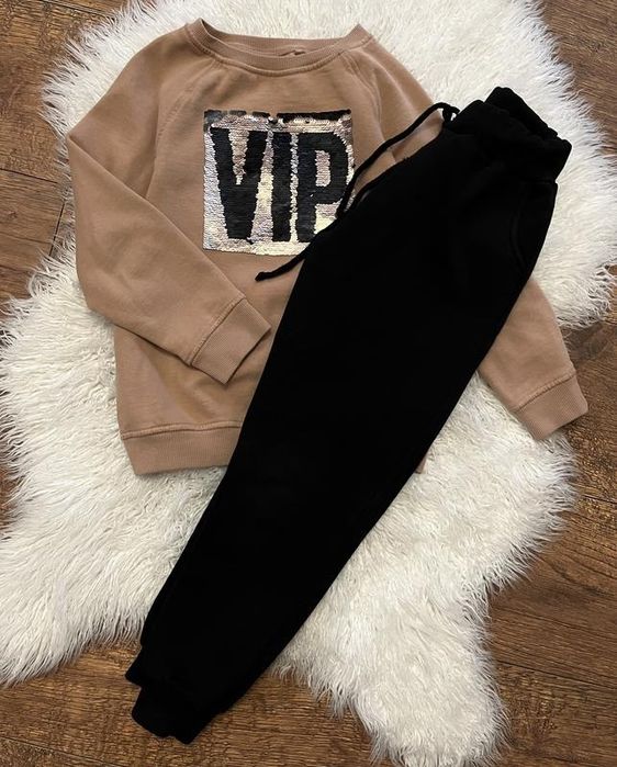 Детский костюм тёплый свитшот штаны стиль zara