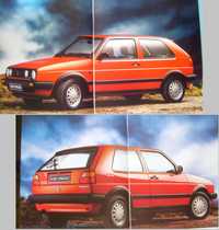 VW Volkswagen Golf II SYNCRO 1989 / prospekt, 36 stron