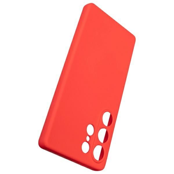 Beline Etui Silicone Samsung S25 Plus    Czerwony/Red