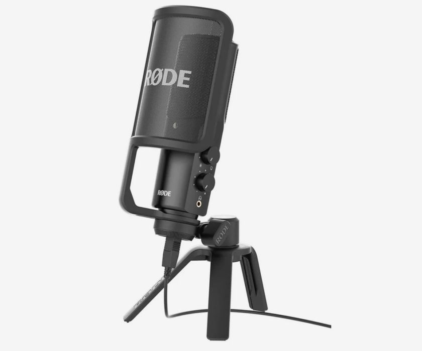 Mikrofon pojemnościowy wokalowy Rode NT-USB+