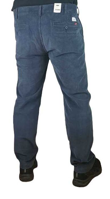 Sztruksy Levi's męskie XX Chino szaro-niebieskie nowe Levis - W34/L32