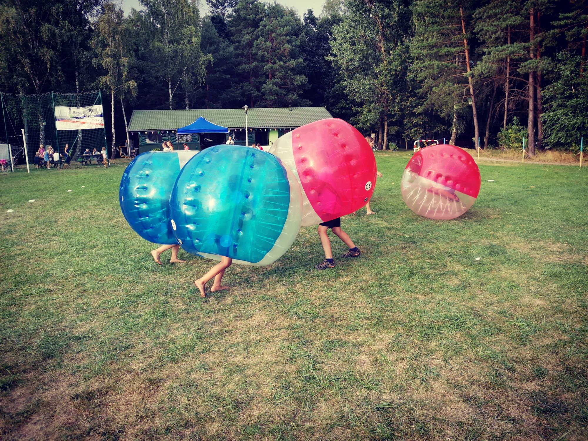 bumper balls zjeżdżalnia dmuchance rodeo bull kule football dart