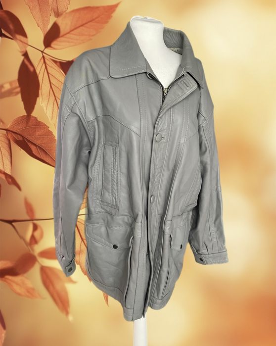 Kurtka męska Outback Red L vintage 80s/90s skóra naturalna bomberka