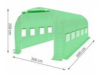 Tunel Foliowy 6x3x2M OKAZJA!