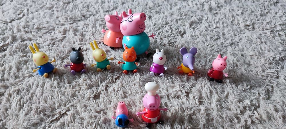 Figurki świnka Peppa i przyjaciele
