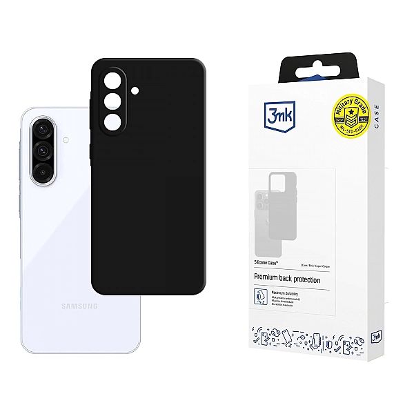 Etui 3mk Silicone Case na Samsung Galaxy A36/5G - czarne