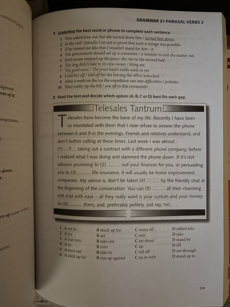 Vince Language Practice for Advanced