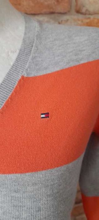 Sweterek damski w paski.Tommy Hilfiger