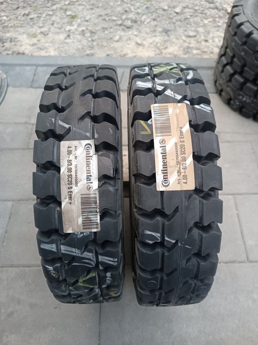 Opony 4.00-8  Continental pełne Quick ,Wózek Widłowy nowe