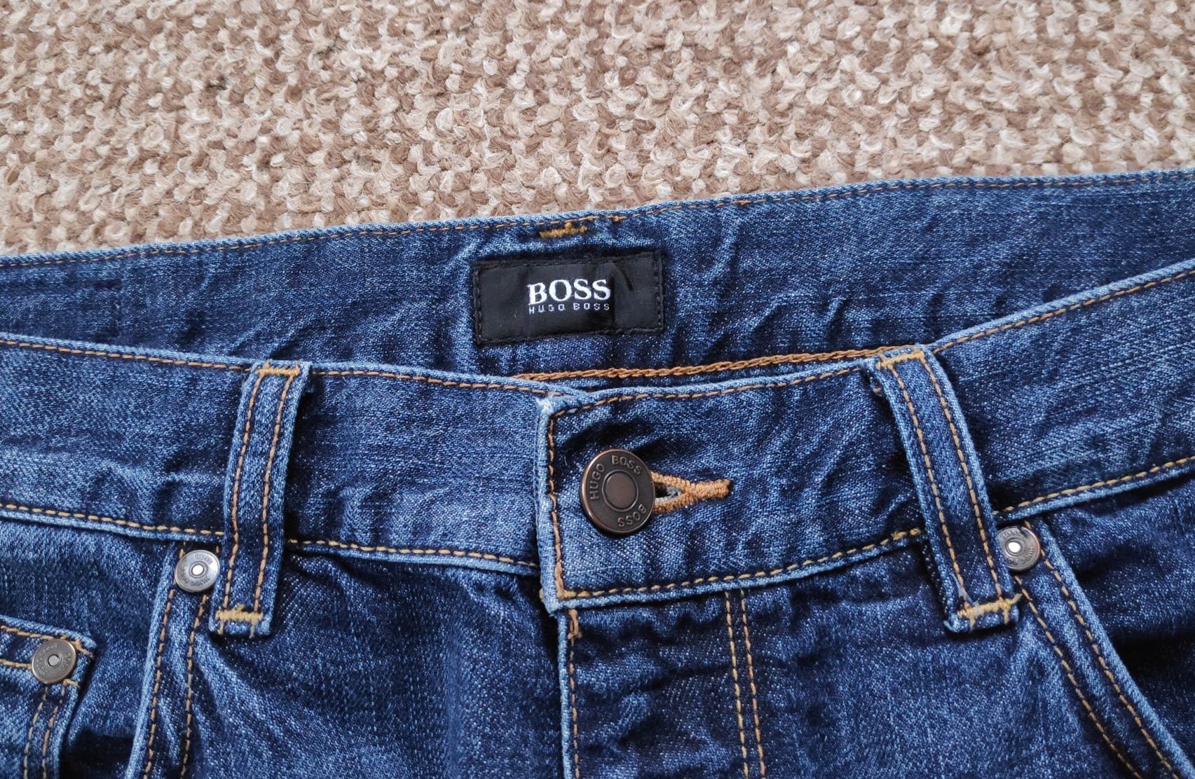 Hugo Boss Maine regular fit джинси оригінал W34 L32