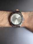 Swatch Automático bracelete pele