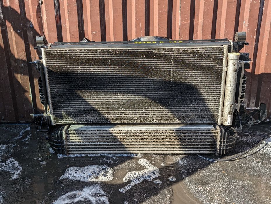 Касета радіаторів дифузор вентилятор opel astra k 1.6 CDTI