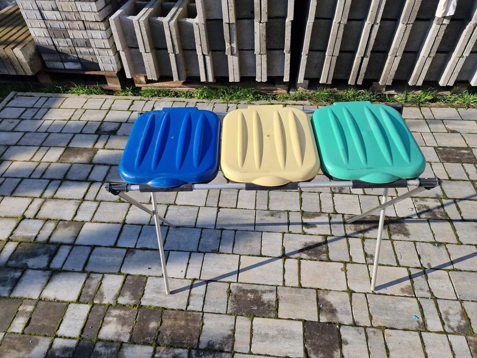 Stojak na worki do segregacji.