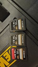 Karta pamięci SD SDHC 32 GB 94MB/S.    3 szt