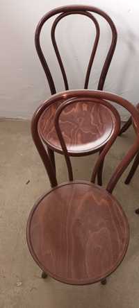 4 krzesła patyczak  drewno