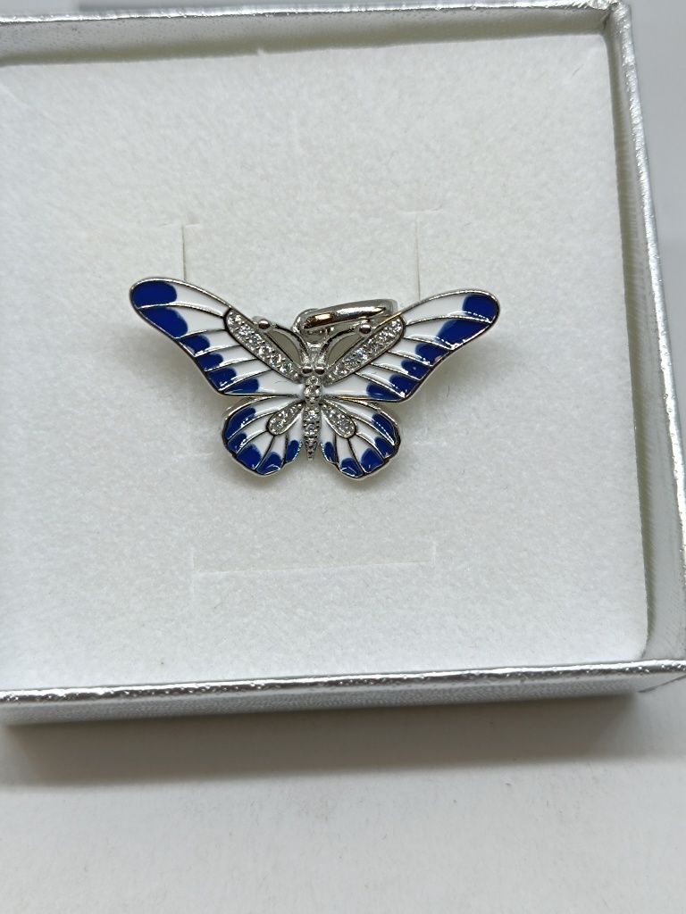 Srebrny wisiorek motyl, srebro 925
