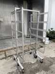 Wózki wędzarnicze kwaśne inox