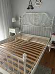 Cama de Metal - Casal - Cor Branca