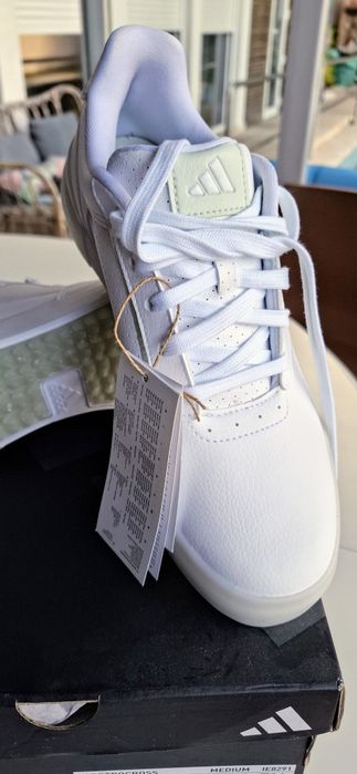 Sapatos de Golfe Adidas Retrocross  Brancos - NOVOS! (Tam. 41