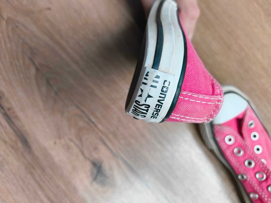 Converse All Star różowe – oryginalne trampki 27