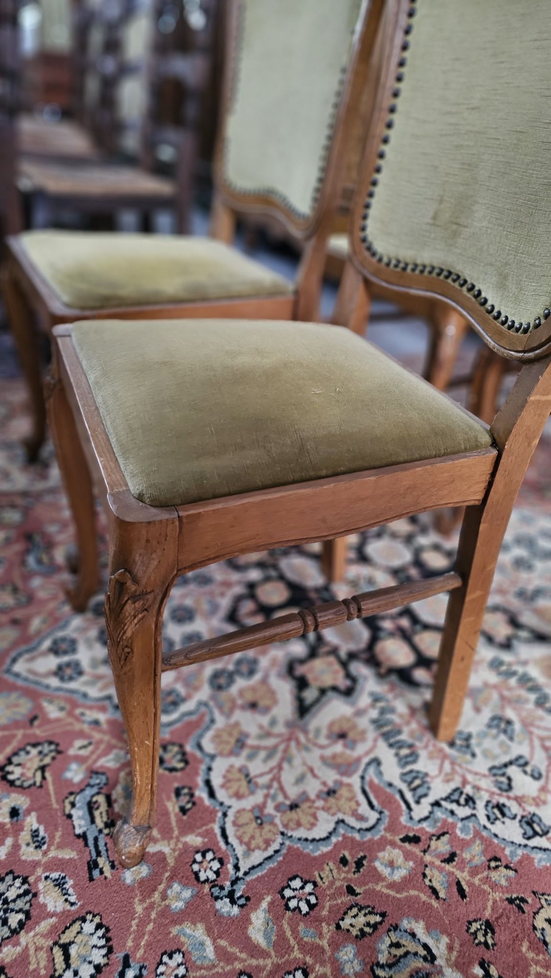 Krzesła Ludwik tapicerowane do renowacji#569*WYPRZEDAŻ* Stylowy Węgrów