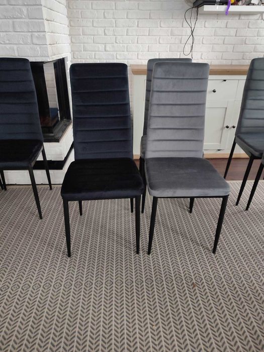 Piękne i eleganckie krzesła VELVET w super cenie SUPER JAKOŚĆ