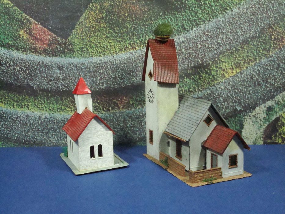 Faller H0 - Lote 2 igrejas / Artigo Usado com Defeito